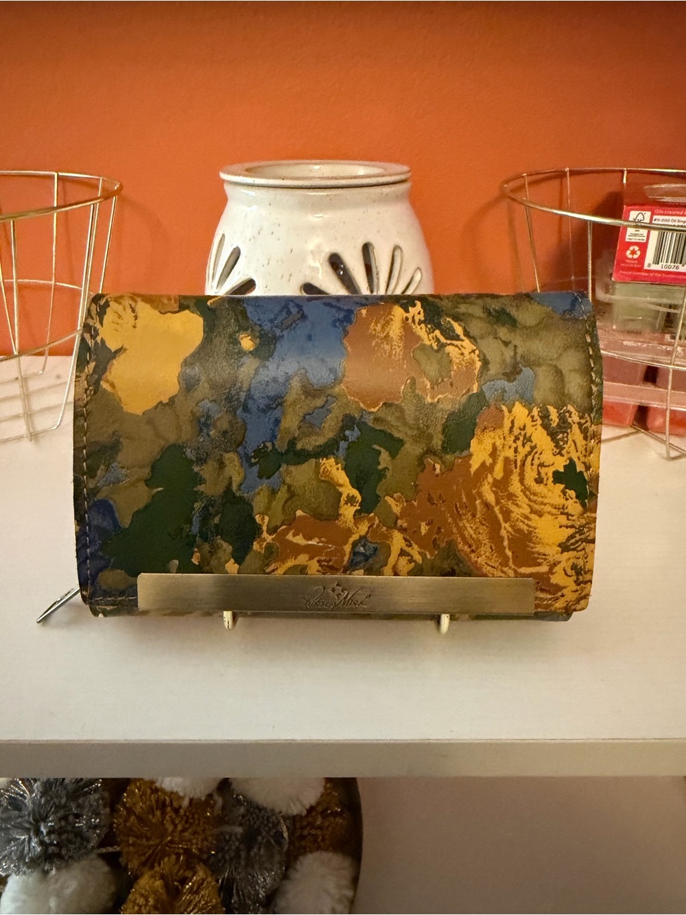 PATRICIA NASH Bifold Leather Wallet(NWOT)